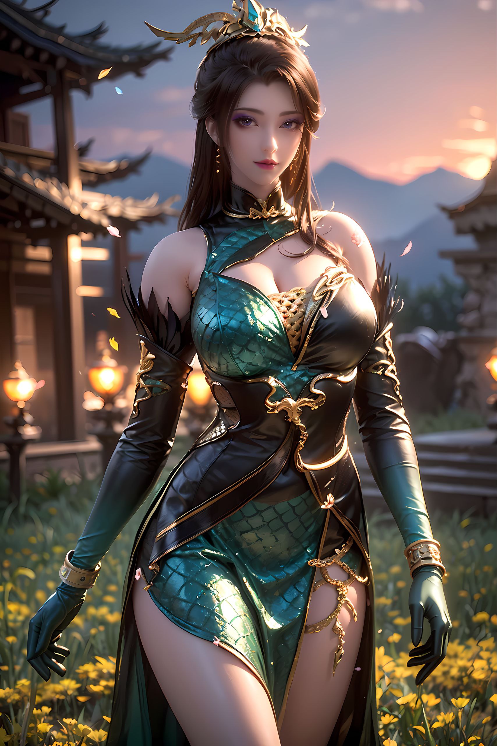 准备好彩色
